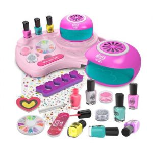 Kit Manucure Enfant - Jouet Fille - 7 Couleurs Vernis à Ongles - Non Toxique - Cadeau Anniversaire