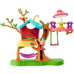 Maison de jeu Enchantimals - MATTEL - Vlinder Clubhuis - Multicolor - Inclus un personnage - 30x10x30 cm