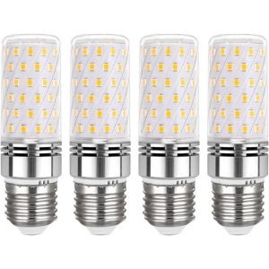 Ampoule E27 Mais LED 16W Blanc Froid 6000K 1450LM 360&deg; Lumiere &Eacute;quivalent Halog&egrave;ne E27 100W AC 230V lot de 4
