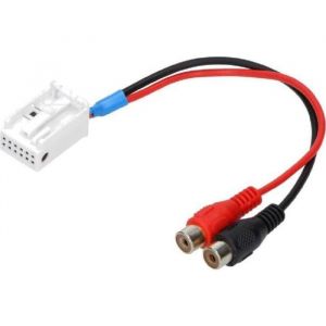 Adaptateur RCA - BMW - 3 E90 - Noir - Universel - Autoradio