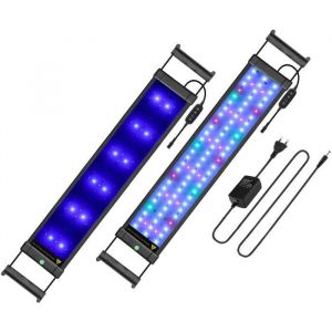 Éclairage Aquarium - RUMOCOVO - 50-70 cm - RGB ou Bleu - Plastique - Rectangulaire