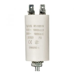 pièces détachées Fixapart W1-11001N condensateur 15 uf - 450 V + Terre