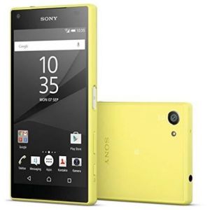 Sony Xperia Z5 Compact Jaune 32 Go 23 MP Octacore