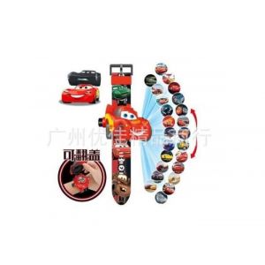 Montre Projecteur Enfant - CARS - 24 Figurines - Ludique et Amusante