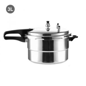 Autocuiseur rapide 3 litres avec panier cuisson et syst&egrave;me de verrouillage douverture Cocotte-minute pour tous types de cuisines