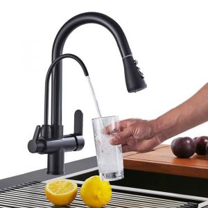 Robinet de Cuisine Robinet de Purification deau en Filtration à Osmose Inverse Robinet de Cuisine Pas dEspace dAir Filtre À Eau