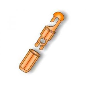 Connecteur Élastique - Stonfo - Orange - Ø 12 mm - Pêche à la Perche