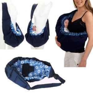 Echarpe de portage HAOPYOU - Nouveau-n - Blanc - Pour bb de plus de 4 mois