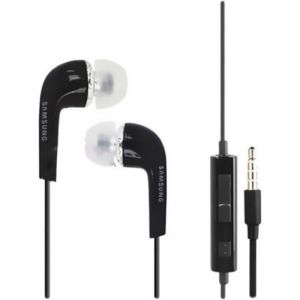 Samsung EHS64AVFBE - Écouteur Intra Auriculaire - Prise Jack 3.5 - Telecommande - Noir (En Vrac)