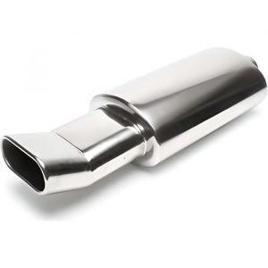 96UNI1   Pot silencieux echappement universel Inox 70 x 140mm DTM