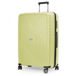 HAUPTSTADTKOFFER TXL - Grande valise rigide TSA 4 roulettes 76cm 120 litres Citron vert