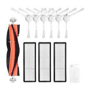 Lots de 8 daccessoires de nettoyage pour Xiaomi Dreame F9 Robot Aspirateur - Balai Rouleau Brosse Latérale Filtre Hepa