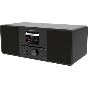 Telestar TOP 300 Schwarz Radio-lecteur CD Internet Internet DAB+ FM USB WiFi radio internet DAB+ CD Bluetooth A