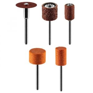 Accessoires pour mini meuleuse bandes abrasives pierres disques abrasifs lot de 52 pcs.