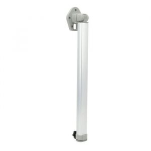 Pied de table télescopique SURENHAP - Pliant 560 à 930mm - Support de Bureau en Alliage - Blanc
