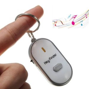 Porte Cl&eacute; - 1-CLIC - Siffleur Bip Localisateur - Signal sonore - Signal lumineux - Mixte