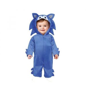 Costume - GUIRCA - D&eacute;guisement de h&eacute;risson bleu - 6-24 mois - Polyester - Mixte