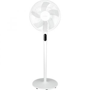 Ventilateur sur pied - Varma - Silenzio - 12 vitesses - Oscillation et inclinaison - Blanc