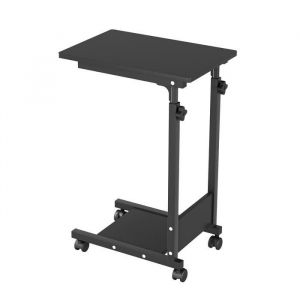 ELIFUZHG Bureau d Ordinateur Roulant Portable Table Informatique - Soulever un bureau dordinateur - PUPITRE DE TABLE