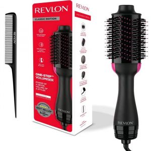 Salon One-Step Brosse soufflante volumisante S&eacute;chage rapide Brushing professionnel Volume cheveux Lissage soin capillaire