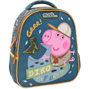 Sac à dos - PEPPA PIG - Dino Must - 31 CM - Maternelle - Mixte - Blanc