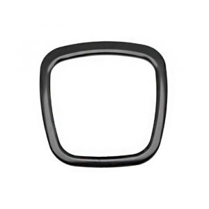 Noir - Centre de volant chromé avec Logo autocollant pour Audi A3 8P S3 A4 B6 B7 A5 A6 Q5 Q7 accessoiresin