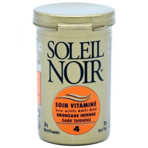 Soin Visage - Soleil Noir - Bronzage Intense - SPF4 - 20ml - Préparation Solaire