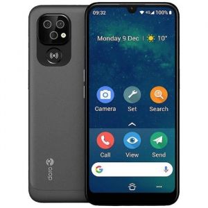 doro 8100 Smartphone pour s&eacute;niors IP54 avec station de charge noir
