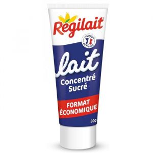 Regilait Lait Concentré Sucré Tube 300g 4 tubes