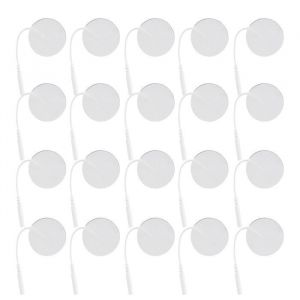 Patch TENS tampons délectrodes tissu non tissé + Gel TENS électrode Patch 20 pièces / sac pour équipement de physiothérapie