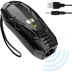 Aboiement Chien Ultrason Portatifs Dispositif Anti-AboiementAnti Aboiement Chien Exterieur Int&eacute;rieur Port&eacute;e Effective de 5m