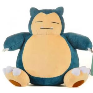 Peluche Pokémon Ronflex 30 cm – Peluche douce et moelleuse – Jouet de collection pour enfant et fan de Pokémon