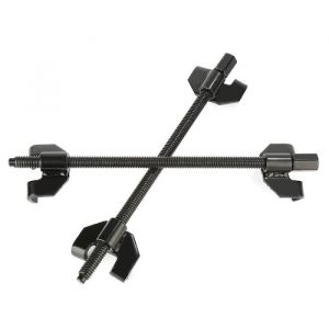 Compresseur ressort - LUX - 2 pi&egrave;ces - Acier antirouille - 90-370 mm - S&eacute;curit&eacute; renforc&eacute;e