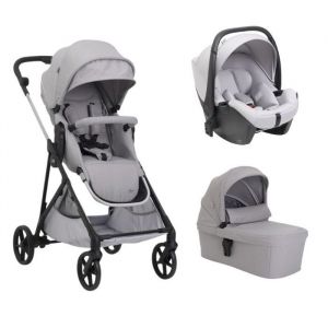 CHICCO - Poussette Trio Seety2 + Si&egrave;ge Auto Kory + Nacelle Seety Cloud