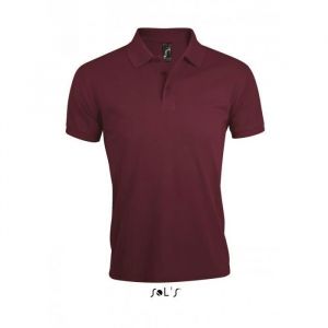 Polo - SOLS - Prime - Rouge - Manches courtes - Col polo