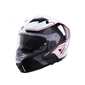 Casque Int&eacute;gral STORMER ZS-1001 Taken White Red Pearly