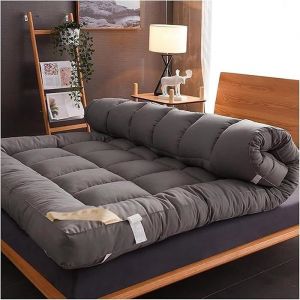 futon Japonais Pliable Tatami Matelas de Camping Portable Tapis Enroulable for lit futon for Un Sommeil Twin (100x200cm)