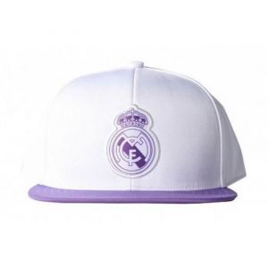 Casquette - Adidas - Réal de Madrid - Blanc et Violet - Taille unique - Sportswear
