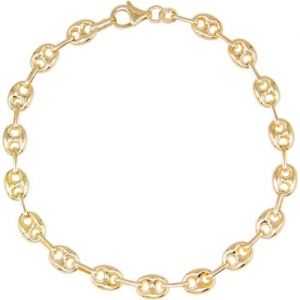 Bracelet - Maille Grain de Caf&eacute; - Or Jaune - Femme