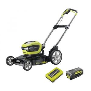 Tondeuse &agrave; batterie - RYOBI - RY36LMMX51A-140 - 51 cm - 36V 4.0 Ah - Mulching
