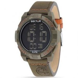 Montre - SECTOR NEW COLLECTION - R3251172051 - Quartz - Digital - Cuir Noir