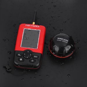 Détecteur de poissons sans fil portable Détecteur de poissons sans fil Sonar Capteur Portable Sonar Fishfinder Echo Sondeur