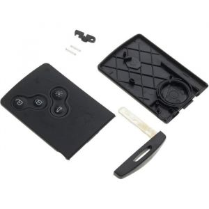 coque carte cl&eacute; Renault Clio 4 Megane 3 Laguna 3 Scenic 3 Captur Koleos 4 bouton