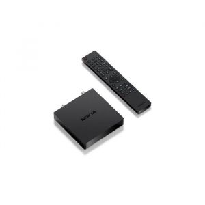 NOKIA Récepteur Terrestre 6000 DVB-T/DVB-T2 HD H.264 HEVC H.265 10bit avec télécommande HDMI Lecteur multimédia en streaming