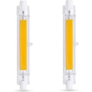 Ampoule LED R7S - KCVV - 118 mm - 10W - Blanc Froid 6000K - 2000 lm non dimmable