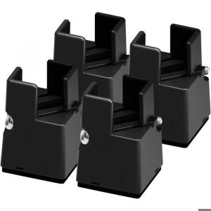 Rehausseurs de lit 50 mm rehausseurs de meubles avec pince à vis réglable rehausseurs de chaise pour tables de canapé-lit ada