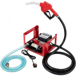 Pompe à Diesel-Duoku-40L-Pompe dAspiration dHuile Auto-Amorçante- Carburant Diesel pour Usage Industriel-220V 300W-Noir