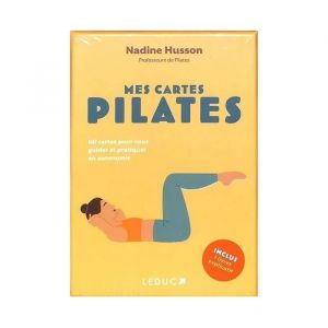 Coffret cartes dexercices Pilates - Mes Cartes de Pilates - Niveau d_x0014_fficult_x0015_5evolutif
