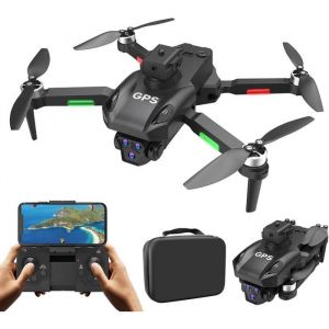 Drone quadricopt&egrave;re avec cam&eacute;ra HD - SVATV - Cam&eacute;ra HD 4K - Zoom 50X - Moteur sans balais - Longue port&eacute;e 800 m