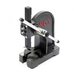 Presse &agrave; levier 1T Presse manuelle &agrave; cr&eacute;maill&egrave;re Outil d&rsquo;atelier Fonte